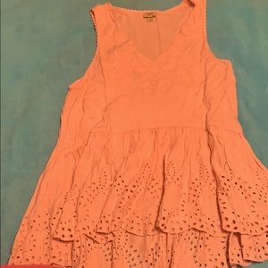 True Craft dusty pink tank top